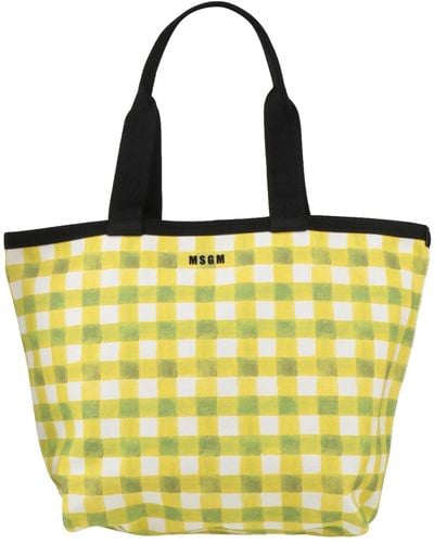 MSGM Shoulder Bag - Yellow