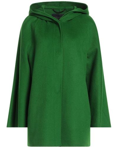 Elena Miro Coat Wool, Polyester - Green