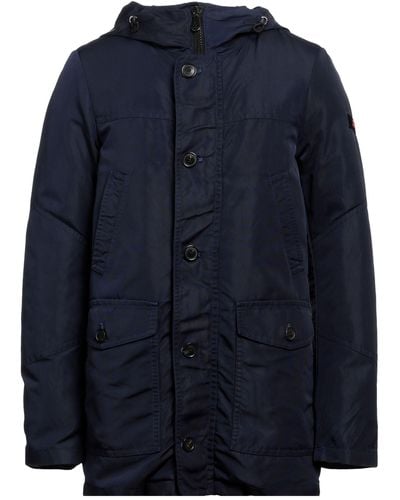 Peuterey Overcoat & Trench Coat - Blue