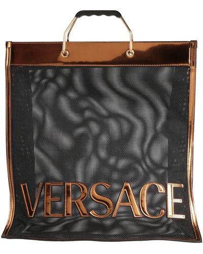 Versace Handbag Polyester - Black