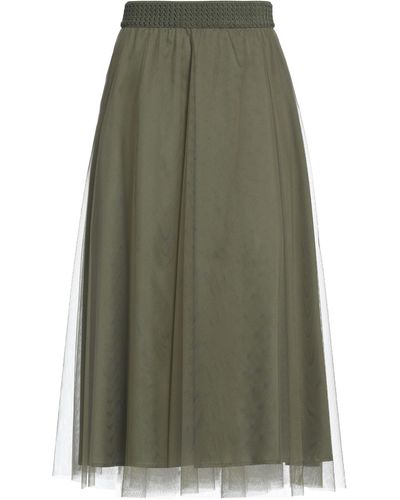 Niu Midi Skirt - Green