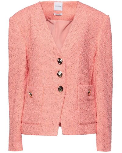 St. John Suit Jacket - Pink