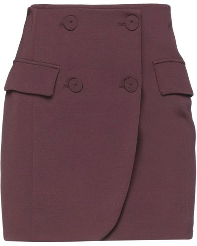 Patrizia Pepe Mini Skirt - Purple