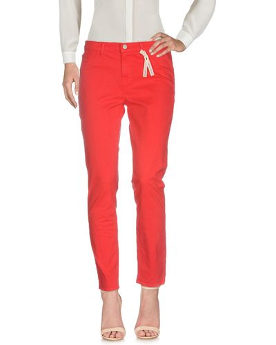 J Brand Pantalon - Rouge