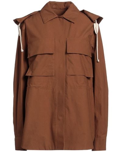 Jil Sander Overcoat & Trench Coat - Brown