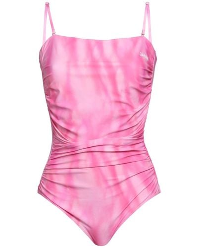 Ganni One-piece Swimsuit - Pink