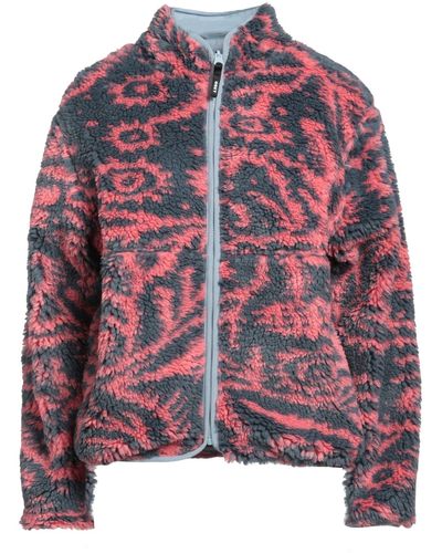 Obey Teddy Coat - Red
