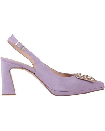 Marian Court Shoes - Purple