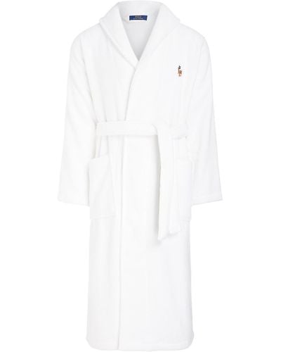 Polo Ralph Lauren Dressing Gown Or Bathrobe - White