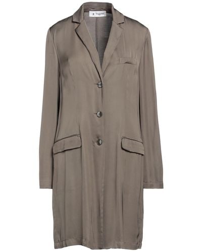 Barena Overcoat & Trench Coat - Gray