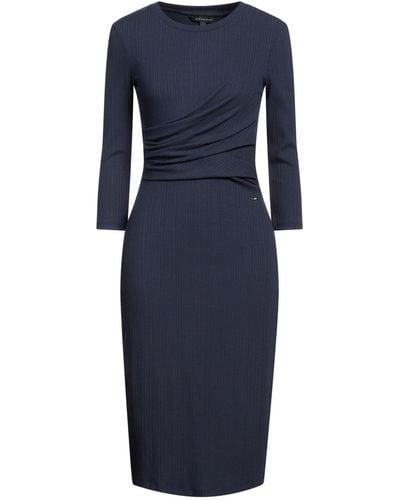 Armani Exchange Midi Dress - Blue