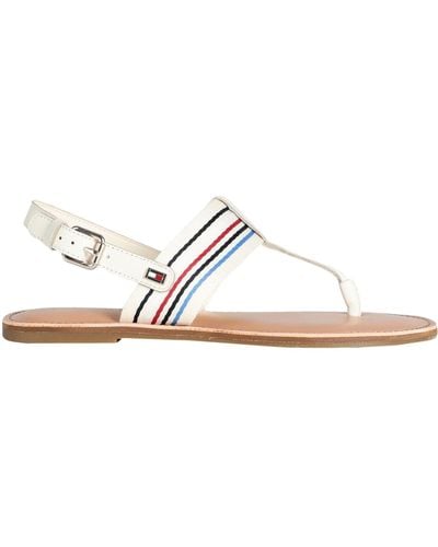 Tommy Hilfiger Thong Sandal - White