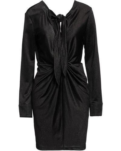 Isabelle Blanche Mini Dress - Black