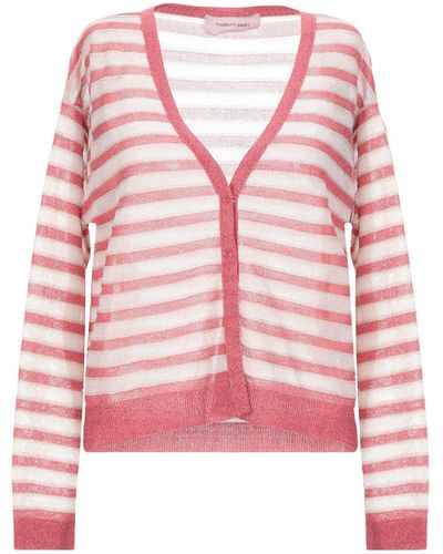 Twenty Easy By Kaos Wrap Cardigans - Pink