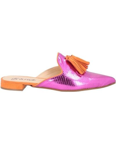 Brock Collection Mules & Clogs - Pink