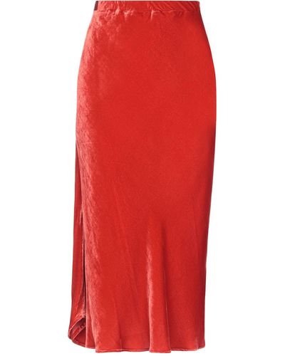 Semicouture Midi Skirt - Red