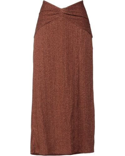 LA SEMAINE Paris Maxi Skirt - Brown