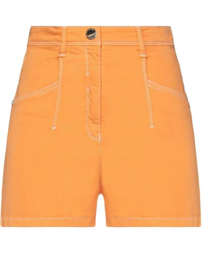 Patrizia Pepe Denim Shorts - Orange