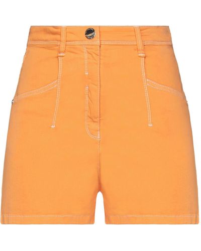 Patrizia Pepe Short en jean - Orange