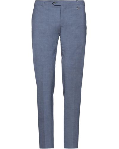 Blue Tombolini Pants, Slacks and Chinos for Men | Lyst