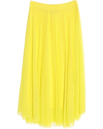 Sandro Ferrone Long Skirt - Yellow