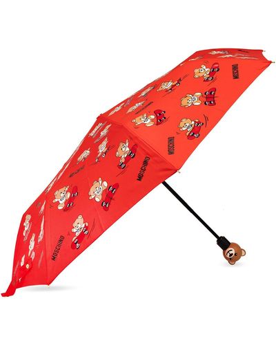 Moschino Regenschirm - Rot