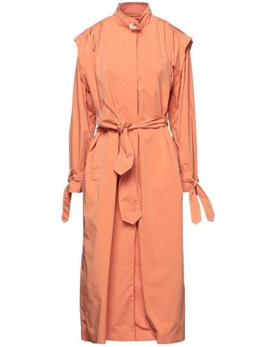 WEILI ZHENG Overcoat & Trench Coat - Orange