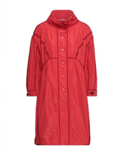 Ermanno Scervino Overcoat & Trench Coat - Red