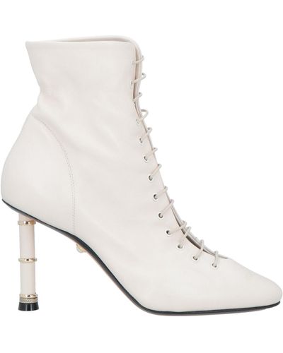 ALEVI Ankle Boots - White