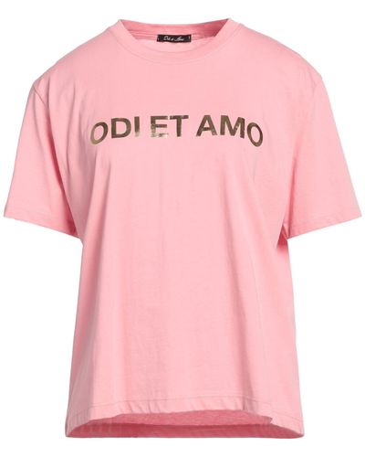 Odi Et Amo T-shirt - Rosa