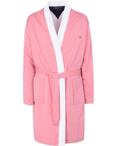 Tommy Hilfiger Dressing Gown Or Bathrobe - Pink
