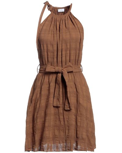 Berna Mini Dress - Brown