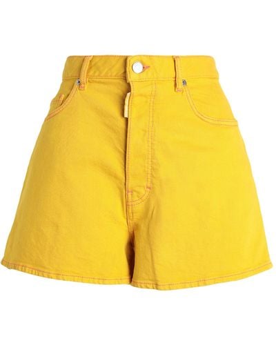 DSquared² Jeansshorts - Gelb