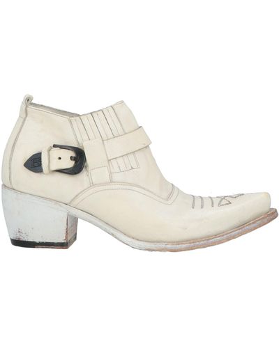 Jo Ghost Ankle Boots - White