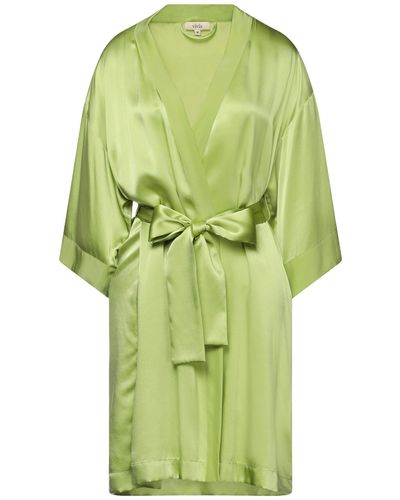 Vivis Dressing Gown Or Bathrobe - Green