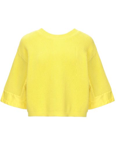 LE COEUR TWINSET Jumper - Yellow