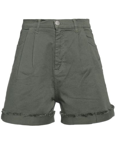 FEDERICA TOSI Shorts & Bermuda Shorts - Gray
