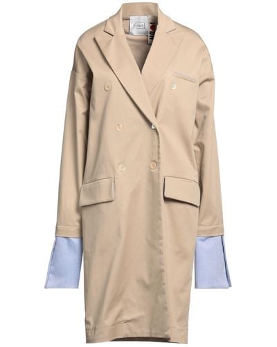 De'Hart Overcoat & Trench Coat - Natural