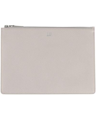Dunhill Pouch - White