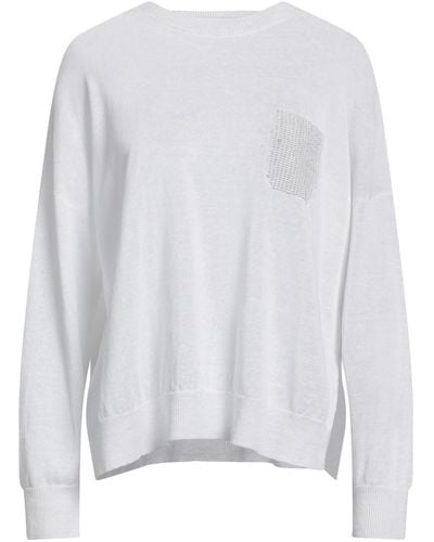 Peserico Pullover - Weiß