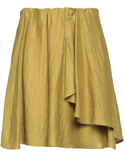 Alysi Mini Skirt - Yellow