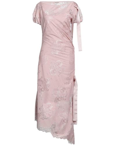 Anna Molinari Midi Dress - Pink