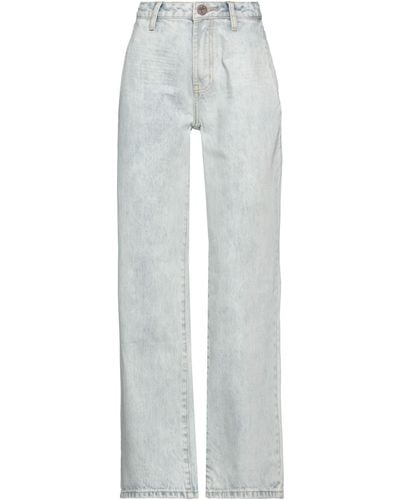 One Teaspoon Pantalon en jean - Blanc