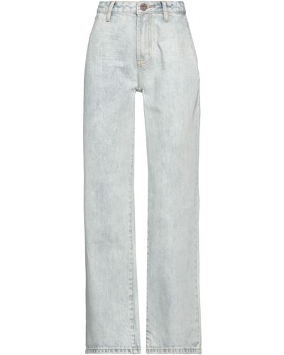 One Teaspoon Pantaloni Jeans - Bianco