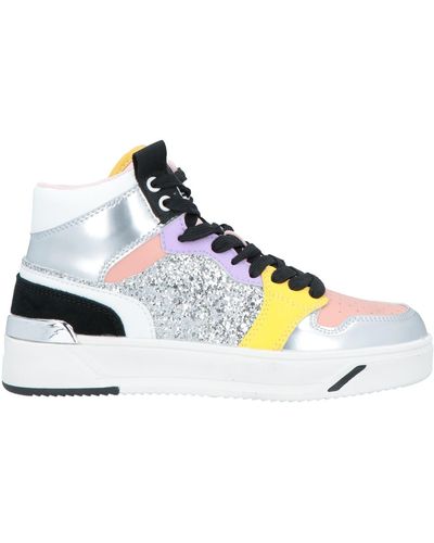  John Galliano 8044 Italian Designer Women Sneakers  Multicolored 6