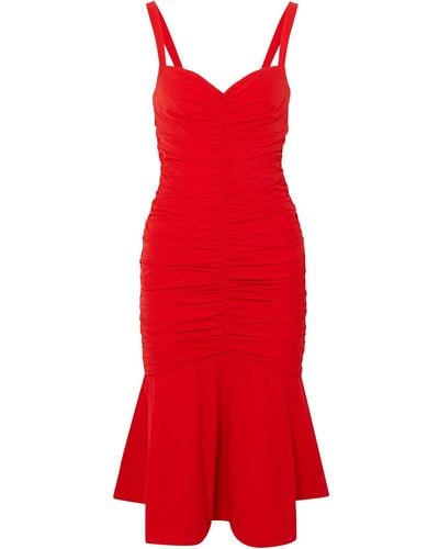 Rebecca Vallance 3/4 Length Dress - Red