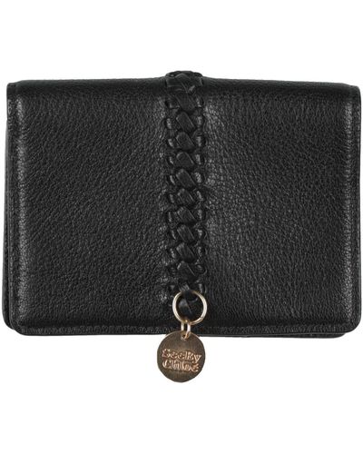See By Chloé Document Holder Leather - Black