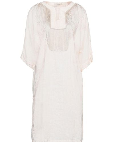 Luna Bi Short Dress - White