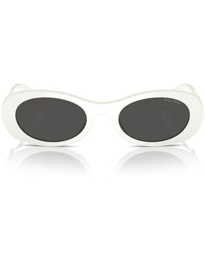 Miu Miu Sonnenbrille - Weiß