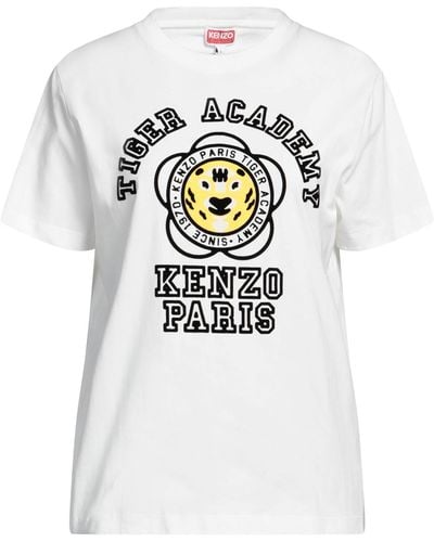 KENZO T-Shirt Cotton - White